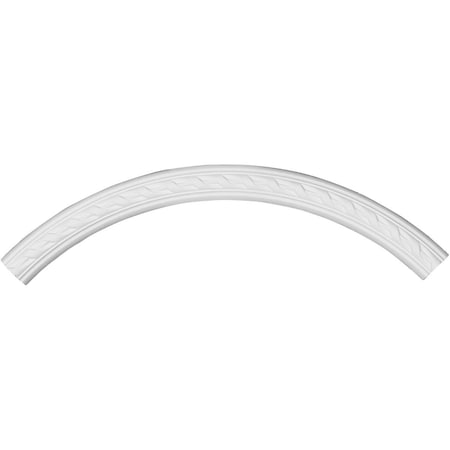 Ekena Millwork 35 1/2"OD x 31 1/2"ID x 2"W x 7/8"P Medway Ceiling Ring (1/4 of complete circle) CR36ME
